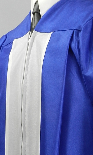 Souvenir cap and gown with contrasting panel color by University Cap & Gown
